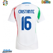 Italia Bryan Cristante #16 Bortedrakt Dame EM 2024 Kortermet